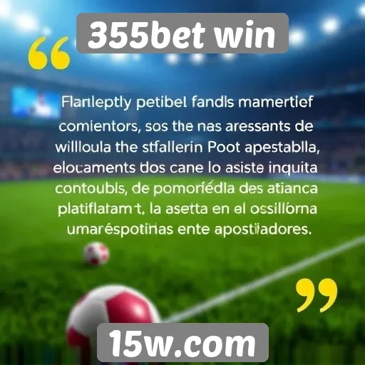 Depoimentos de usuários sobre a experiência no 355bet win